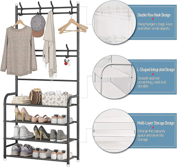 Multifunctional Shoe and Hat Organizer